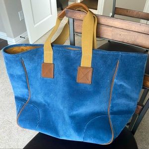 Ralph Lauren Polo Golf Tote Bag
Denim colored corduroy